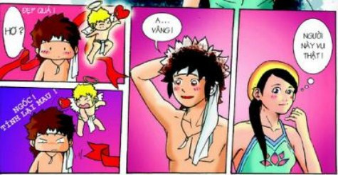 Vị thần tình yêu xuất hiện cả trong...truyện cổ tích. >>Truyện "Cây tre trăm đốt": Con gái Phú ông "mua chồng" ngoài chợ >>Vợ Mai An Tiêm dùng nhan sắc bẫy cá về thịt >>Bản hiếu học ở cuối trời Tây Bắc >>Những hình ảnh ấn tượng về trẻ em ở Trường Sa >>Những trò chơi thuở ấu thơ của học trò