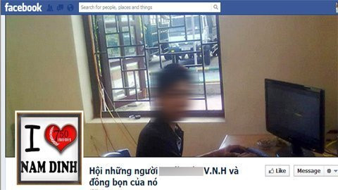 N.V.H và hình ảnh khiến cộng đồng mạng bức xúc. N.V.H và hình ảnh khiến cộng đồng mạng bức xúc.