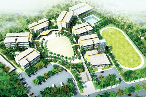 Với nhiều khu chức năng, học sinh được trang bị kiến thức, kỹ năng về nhiều mặt. Với nhiều khu chức năng, học sinh được trang bị kiến thức, kỹ năng về nhiều mặt.