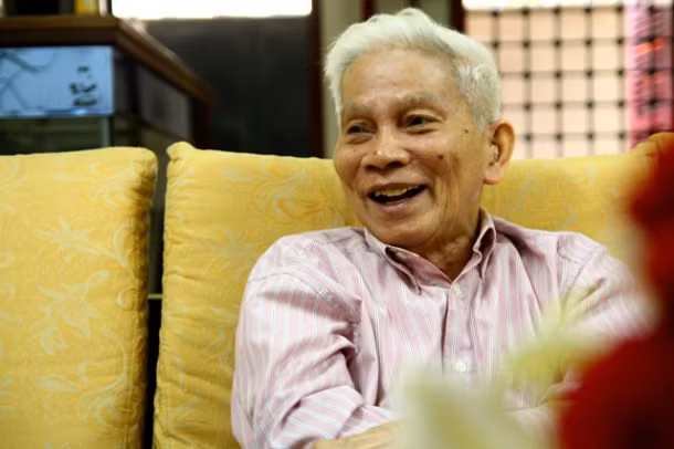 Giáo sư Hoàng Tụy. Ảnh: Xuân Trung Giáo sư Hoàng Tụy. Ảnh: Xuân Trung