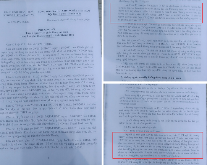 Việc xét ưu tiên xét ứng viên H. T. H. đã gây bức xúc trong đội ngũ giáo viên. Ảnh: LC Việc xét ưu tiên xét ứng viên H. T. H. đã gây bức xúc trong đội ngũ giáo viên. Ảnh: LC