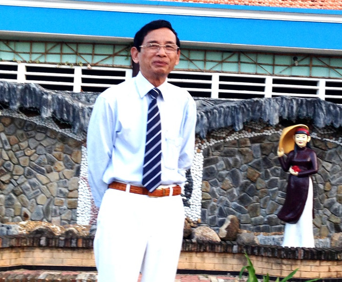 Đại gia Lê Ân tại làng du lịch Chí Linh. Ảnh: Dương Cầm Đại gia Lê Ân tại làng du lịch Chí Linh. Ảnh: Dương Cầm