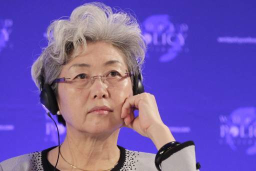 Người phát ngôn kỳ họp Quốc hội Trung Quốc Phó Oánh. Người phát ngôn kỳ họp Quốc hội Trung Quốc Phó Oánh.