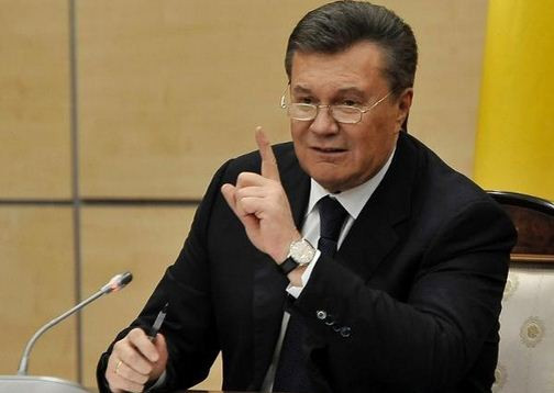 Tổng thống Ukraine bị lật đổ Victor Yanukovych. Tổng thống Ukraine bị lật đổ Victor Yanukovych.