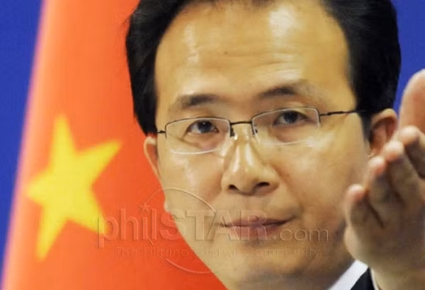 Hồng Lỗi, người phát ngôn Bộ Ngoại giao Trung Quốc.