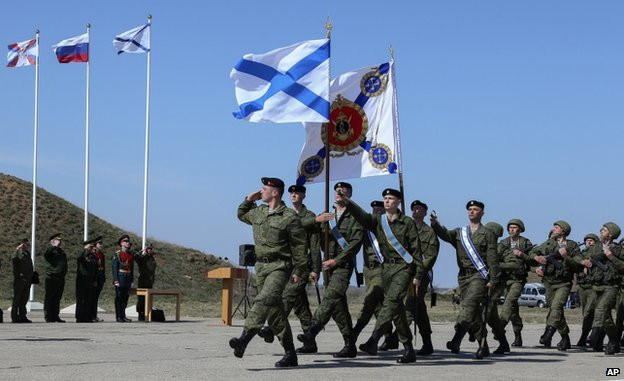 Lực lượng vũ trang Nga tại Crimea. Lực lượng vũ trang Nga tại Crimea.