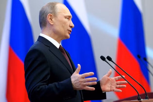 Tổng thống Nga Vladimir Putin.