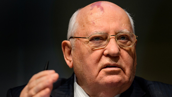 Cựu lãnh đạo Xô Viết Mikhail Gorbachev. Cựu lãnh đạo Xô Viết Mikhail Gorbachev.
