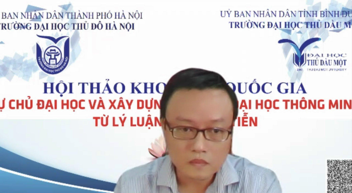 Phó Giáo sư Trần Mai Ước, Trường Đại học Ngân hàng Thành phố Hồ Chí Minh. (Ảnh: Chụp màn hình) Phó Giáo sư Trần Mai Ước, Trường Đại học Ngân hàng Thành phố Hồ Chí Minh. (Ảnh: Chụp màn hình)