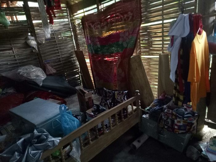 Cảnh đơn sở nơi cư xá của Minh Phương.