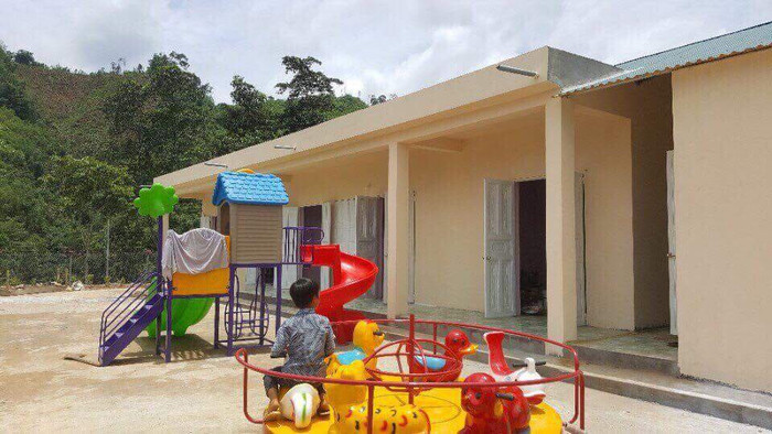 Cố nhà giáo đã không đợi được đến lúc ngôi trường mới mang theo tâm nguyện của ông được hoàn thiện.