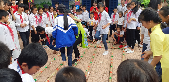 Niềm vui của các em học sinh trong những ngày khai giảng. (Ảnh: CTV)