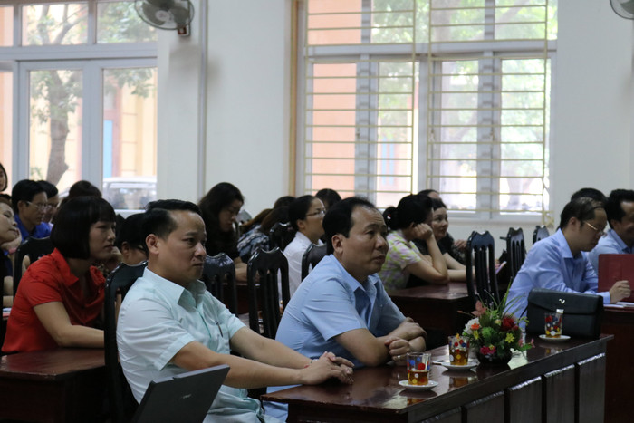 Hội thảo nhận được sự quan tâm từ Thị ủy, Ủy ban nhân dân Thị xã Phú Thọ. Ảnh: Đỗ Thơm Hội thảo nhận được sự quan tâm từ Thị ủy, Ủy ban nhân dân Thị xã Phú Thọ. Ảnh: Đỗ Thơm