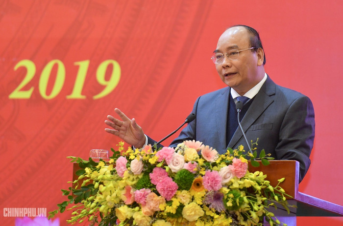 Thủ tướng phát biểu tại Hội nghị. Ảnh: VGP Thủ tướng phát biểu tại Hội nghị. Ảnh: VGP