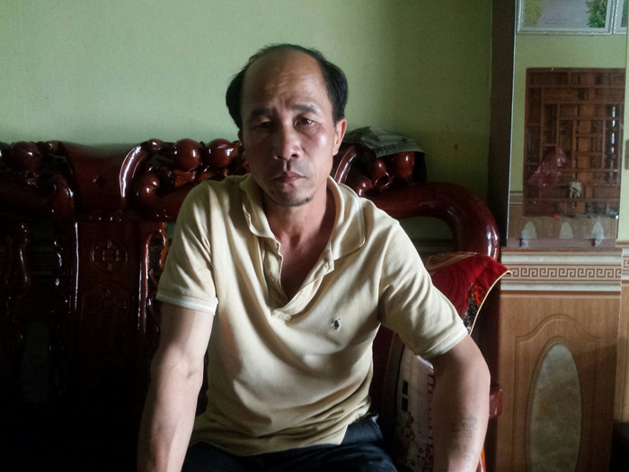 Cựu binh Trần Xuân Bình kể chuyện về trận đánh Gạc Ma. Ảnh: Trị Quảng Cựu binh Trần Xuân Bình kể chuyện về trận đánh Gạc Ma. Ảnh: Trị Quảng