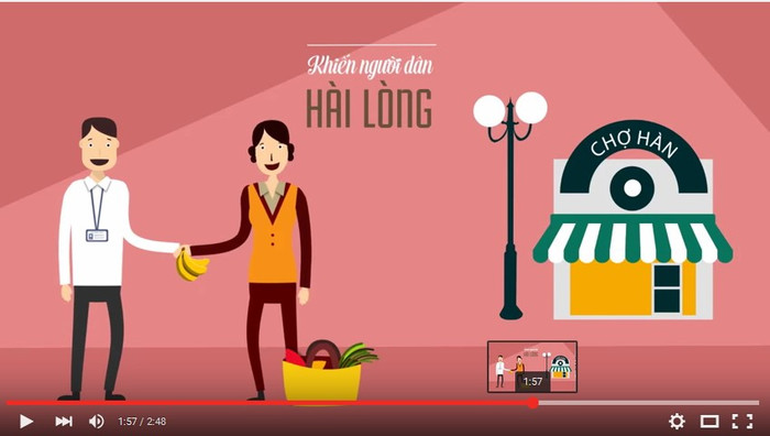 Hình ảnh đồ họa video "Chỉ cần nở nụ cười". Hình ảnh đồ họa video "Chỉ cần nở nụ cười".