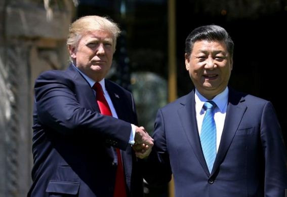 Tổng thống Mỹ Donald Trump và Chủ tịch Trung Quốc Tập Cận Bình tại Mar-a-Lago, Florida, ảnh: Al Jareeza.