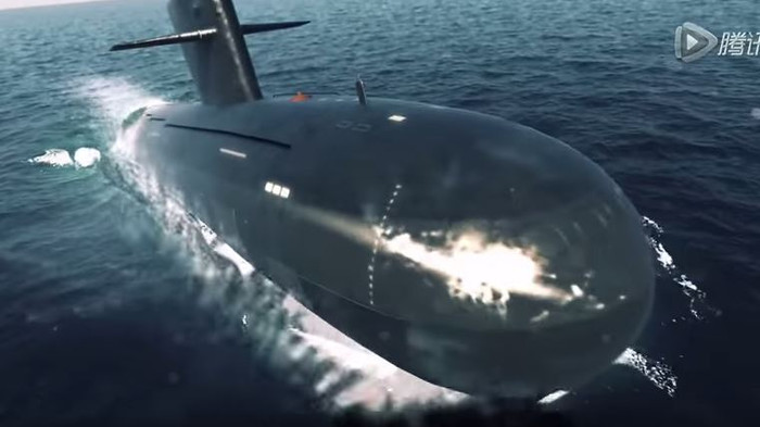 Ảnh chụp màn hình video mô phỏng chiến tranh cướp đảo.