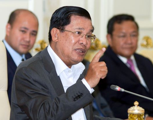 Thủ tướng Campuchia Hun Sen. Thủ tướng Campuchia Hun Sen.