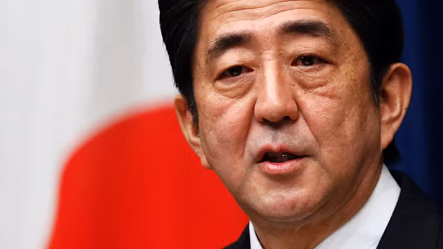 Thủ tướng Nhật Bản Shinzo Abe. Ảnh: Thomson/Reuters.