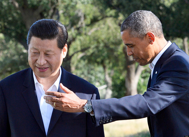 Tổng thống Mỹ Barack Obama và Chủ tịch Trung Quốc Tập Cận Bình. Ảnh: Vivalanka. Tổng thống Mỹ Barack Obama và Chủ tịch Trung Quốc Tập Cận Bình. Ảnh: Vivalanka.