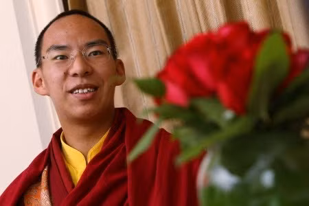 Ban Thiền Lạt Ma thứ 11 do Bắc Kinh chỉ định năm 1995, Gyaltsen Norbu. Ảnh: SCMP.