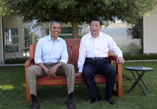 Tổng thống Obama và Chủ tịch Trung Quốc Tập Cận Bình. Ảnh: Tân Hoa Xã. Tổng thống Obama và Chủ tịch Trung Quốc Tập Cận Bình. Ảnh: Tân Hoa Xã.