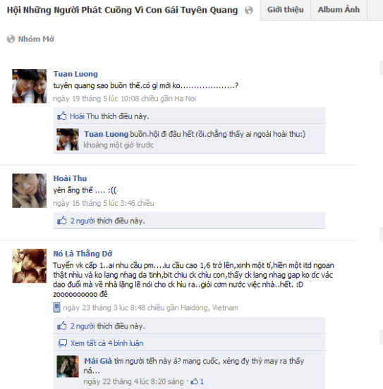 Cư dân mạng phát sốt với "Hội những người phát cuồng vì gái Tuyên"