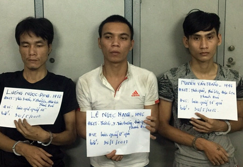 Các đối tượng trong vụ án. (Ảnh: H.L) Các đối tượng trong vụ án. (Ảnh: H.L)