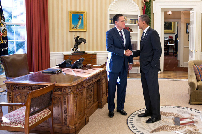 Ông Obama mở tiệc thiết đãi đối thủ Mitt Romney tại Nhà Trắng Ông Obama mở tiệc thiết đãi đối thủ Mitt Romney tại Nhà Trắng