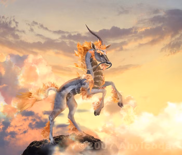 Kỳ lân với tên gọi Kirin trong truyền thuyết Triều Tiên