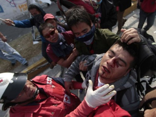 Đụng độ xảy ra khi một số phần tử quá khích đập phá khách sạn Hilton