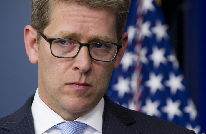 Người phát ngôn Nhà Trắng Jay Carney. Người phát ngôn Nhà Trắng Jay Carney.