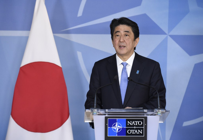 Thủ tướng Nhật Bản Shinzo Abe. Thủ tướng Nhật Bản Shinzo Abe.