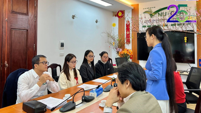 Hình ảnh sinh viên Trường Đại học Giáo dục thực tập tại Trung tâm Kiểm định Chất lượng giáo dục, Đại học Quốc gia Hà Nội. DHGD - diem-dac-sac-trong=ctdt (4).jpg