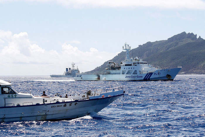 Ngăn chặn không cho các tàu Đài Loan lên đảo Senkaku