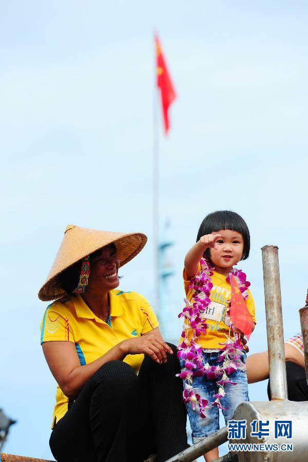 Những hình ảnh được sử dụng với mục đích chính trị, tuyên truyền bóp méo sự thật về cái gọi là chủ quyền của Trung Quốc trên biển Đông