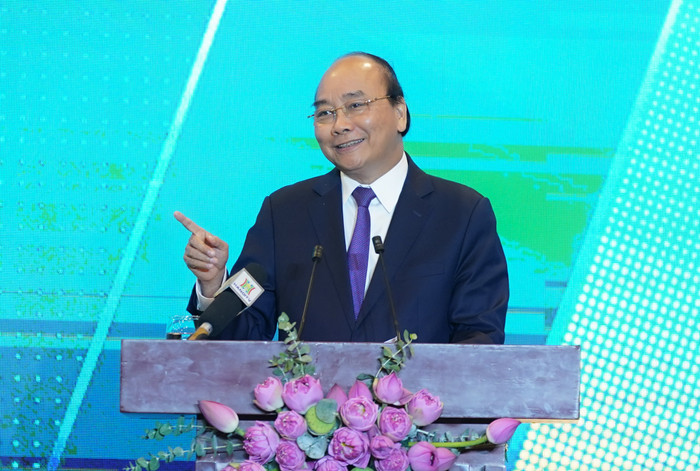 Thủ tướng phát biểu tại Hội nghị. Ảnh: VGP