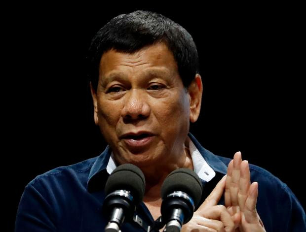 Tổng thống Philippines Rodrigo Duterte, ảnh: AP. Tổng thống Philippines Rodrigo Duterte, ảnh: AP.