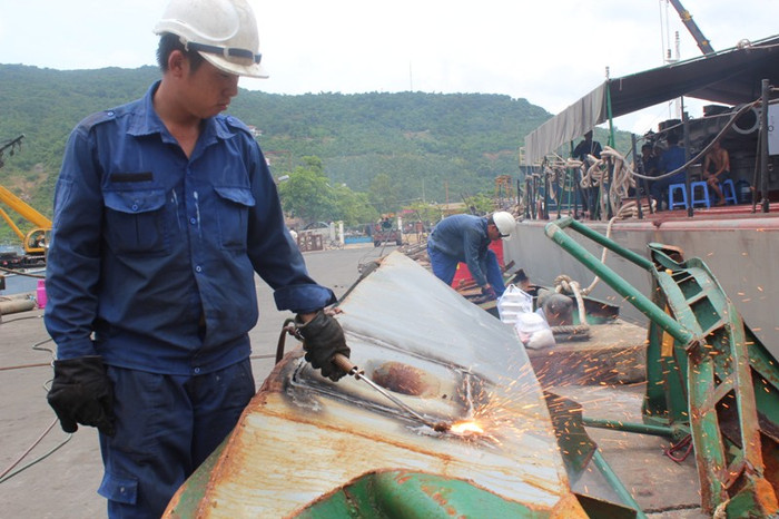 Dự kiến, sau khi được sửa chữa lại, tàu KN 951 cùng các kiểm ngư viên sẽ tiếp tục ra vùng biển Hoàng Sa bảo vệ chủ quyền.