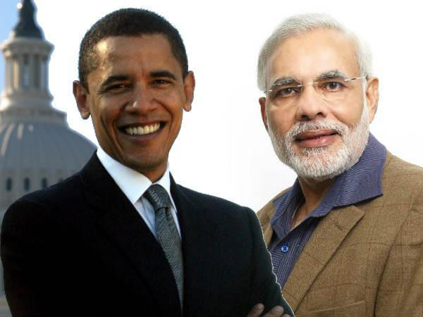 Tổng thống Mỹ Barack Obama và Thủ tướng Ấn Độ Narendra Modi. Tổng thống Mỹ Barack Obama và Thủ tướng Ấn Độ Narendra Modi.