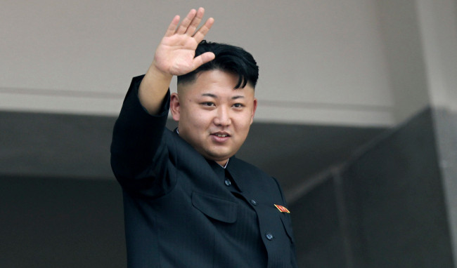 Nhà lãnh đạo Triều Tiên Kim Jong-un. Nhà lãnh đạo Triều Tiên Kim Jong-un.