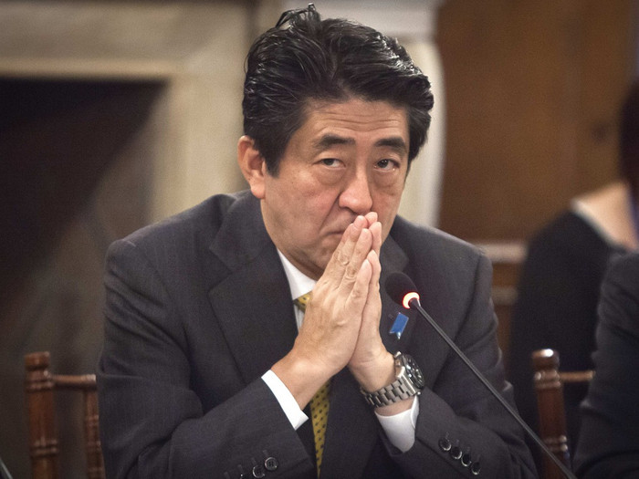 Thủ tướng Nhật Bản Shinzo Abe. Thủ tướng Nhật Bản Shinzo Abe.
