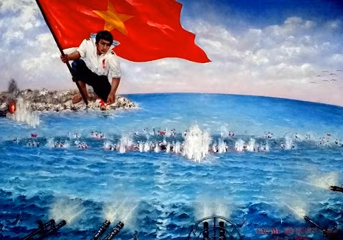 Vòng tròn Bất tử Gạc Ma, ảnh: Bùi Lệ Trang.