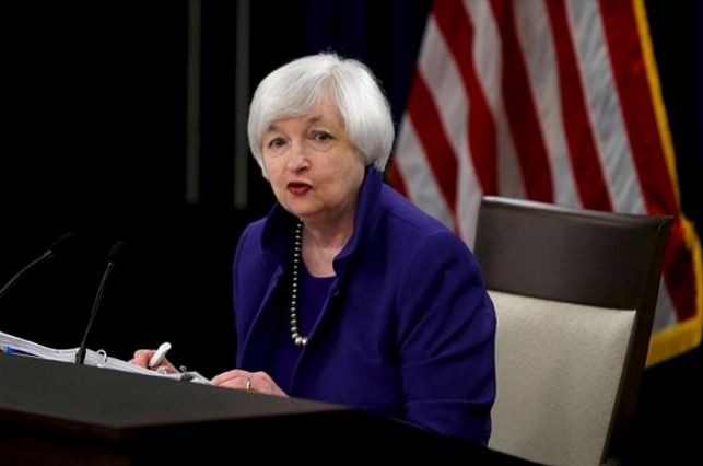 Chủ tịch Cục dự trữ Liên bang Mỹ (FED) Janet Yellen – người có quyết định ảnh hưởng đến tỷ giá USD/JPY và Trung Quốc đều được hưởng lợi với bất cứ tỷ giá nào. Ảnh: Reuters. Chủ tịch Cục dự trữ Liên bang Mỹ (FED) Janet Yellen – người có quyết định ảnh hưởng đến tỷ giá USD/JPY và Trung Quốc đều được hưởng lợi với bất cứ tỷ giá nào. Ảnh: Reuters.