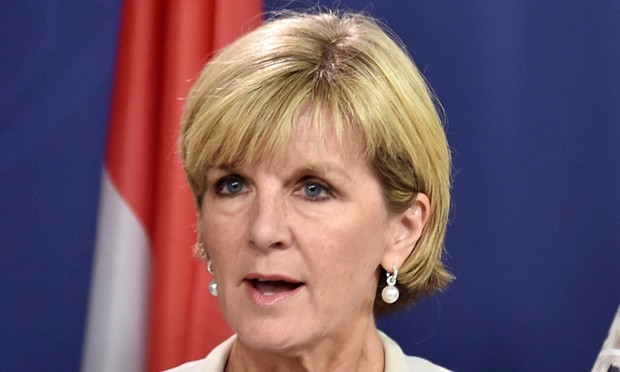 Ngoại trưởng Úc Julie Bishop. Ảnh: AP. Ngoại trưởng Úc Julie Bishop. Ảnh: AP.