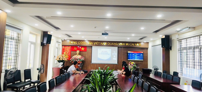 Điểm cầu tại Trường Tiểu học Đại Áng, huyện Thanh Trì, Thành phố Hà Nội. 359666c283b225ec7ca3.jpg