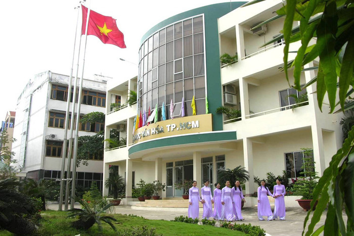 Khuôn viên Trường Đại học Văn hóa thành phố Hồ Chí Minh. Ảnh: website nhà trường Khuôn viên Trường Đại học Văn hóa thành phố Hồ Chí Minh. Ảnh: website nhà trường