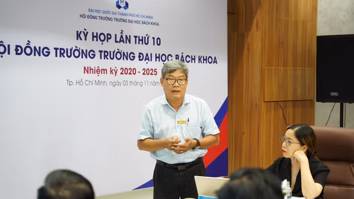 Phó giáo sư, Tiến sĩ Trần Thiên Phúc - Phó Hiệu trưởng Trường Đại học Bách khoa - Đại học Quốc gia thành phố Hồ Chí Minh. Ảnh: HCMUT