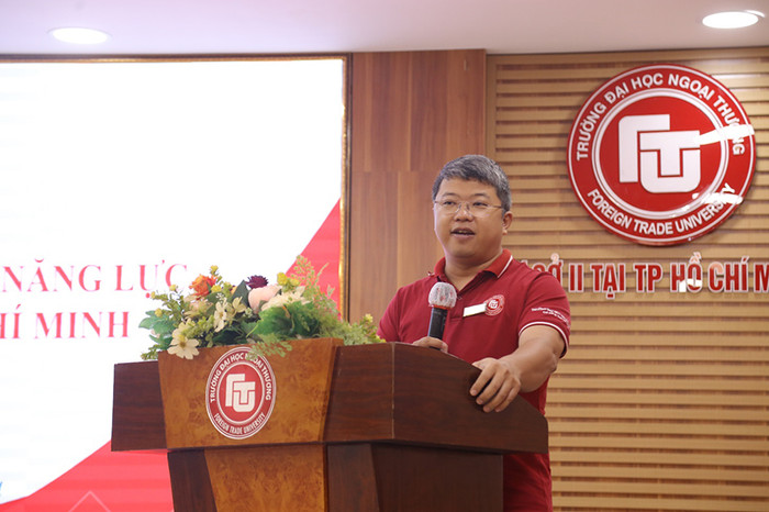 Phó giáo sư Trần Quốc Trung - ứng viên giáo sư trẻ nhất năm 2024, hiện là Phó Giám đốc cơ sở II, Trường Đại học Ngoại thương tại thành phố Hồ Chí Minh. Ảnh: FTU to-chuc-ky-thi-danh-gia-nang-luc-cua-dh-quoc-gia-tphcm-1.jpg